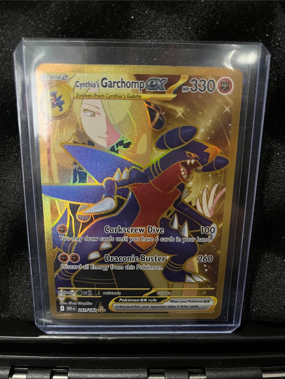 CYNTHIA’S GARCHOMP EX!